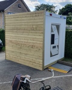 פתרון לישובים מרוחקים - מכולה